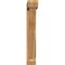 Ekena Millwork Traditional Slat Rough Sawn Bracket w/ Offset Brace, Western Red Cedar, 6"W x 34"D x 40"H BKT0604X34X40TRA06RWR - alternate 4